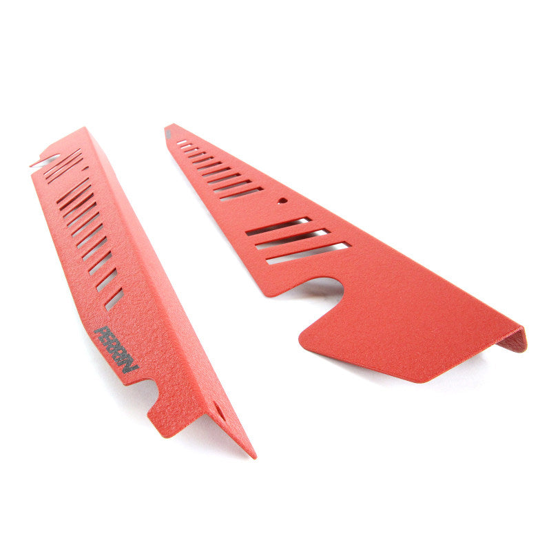 Perrin Performance PERRIN Fender Shroud Set - Red for 15-21 Subaru WRX/STI - view 3