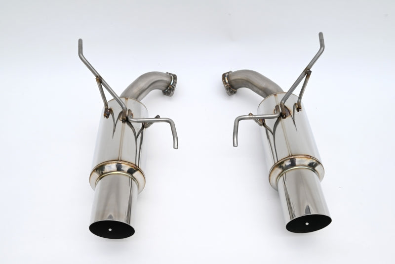Invidia 22+ GT N1 3.5in. Stainless Steel Tip Axle-Back Exhaust for Subaru WRX - view 3