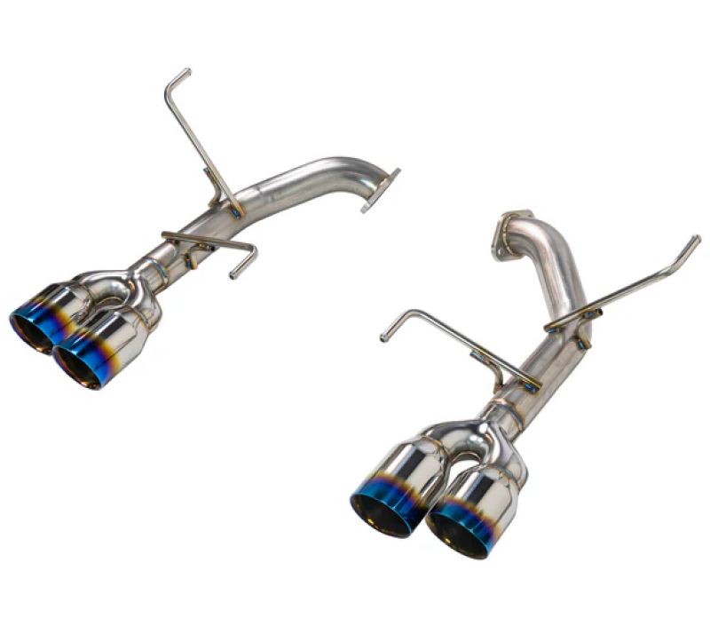 Remark + 3.5in Axle Back Exhaust with Burnt Stainless Double Wall Tip for 2022 Subaru WRX