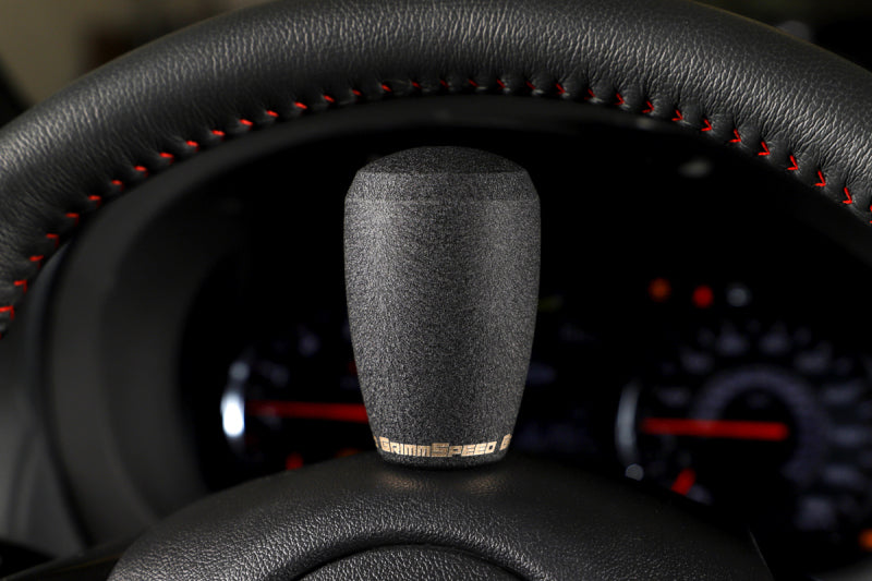 GrimmSpeed Shift Knob Stainless Steel - 5 Speed and 6 Speed Manual Transmission - Black - view 10