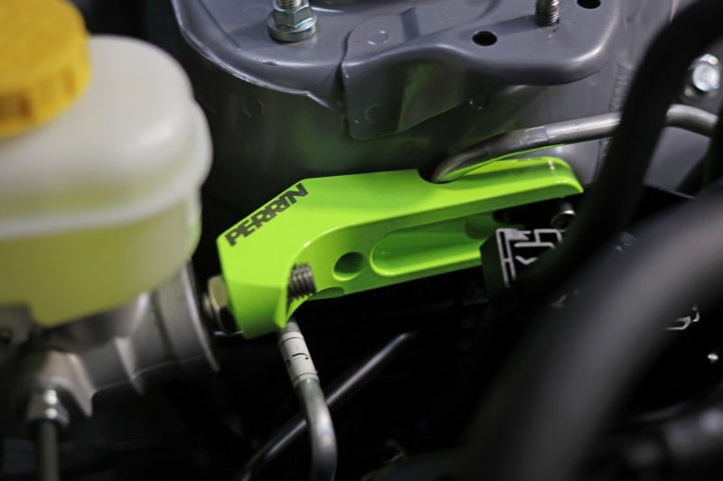Perrin Performance PERRIN BRZ Scion FR-S Toyota 86 GR86 Master Cylinder Brace - Neon Yellow - view 4