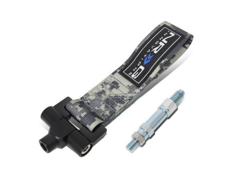 NRG Bolt-In Tow Strap Digital Camo for 02-07 Subaru WRX/STI