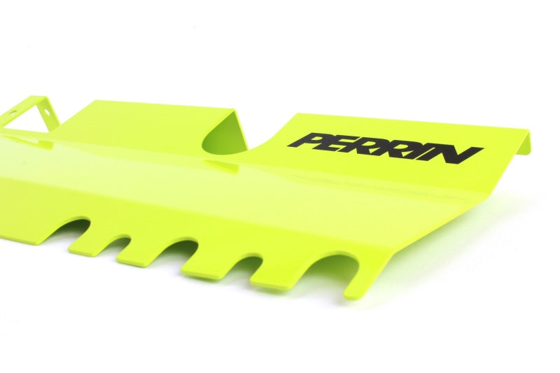 Perrin Performance PERRIN Radiator Shroud - Neon Yellow for 15-21 Subaru WRX/STI - view 10