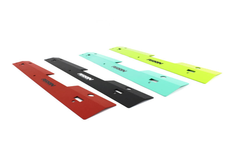 Perrin Performance PERRIN Radiator Shroud - Neon Yellow for 02-07 Subaru WRX/STI - view 3