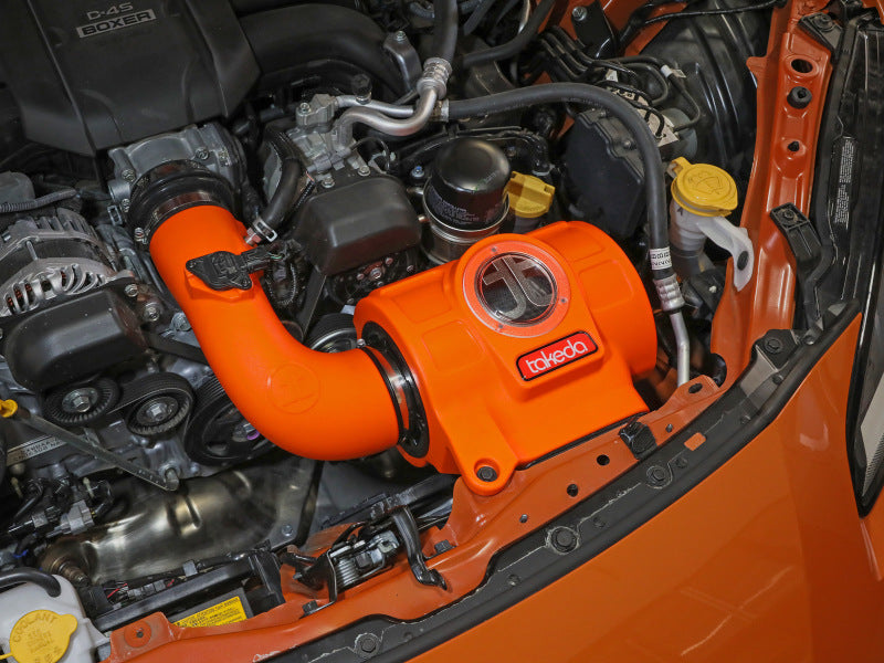 aFe Toyota GR86 BRZ Takeda Momentum Pro 5R Orange Edition Cold Air Intake System - view 9