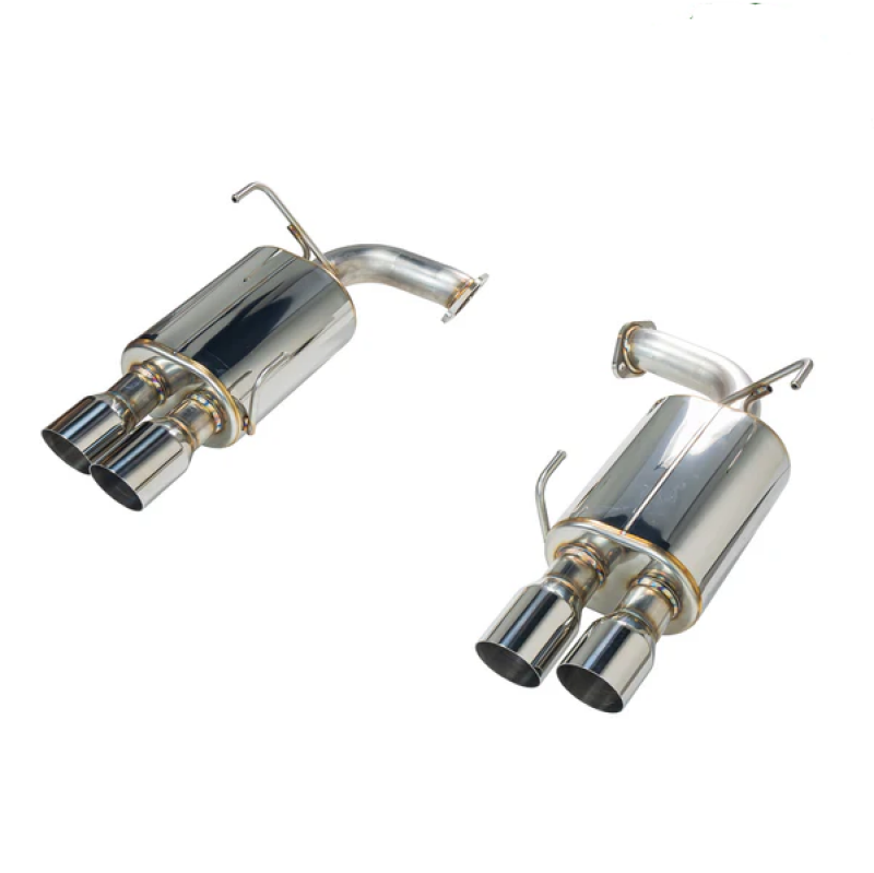 Remark + VB Axle Back Exhaust with Stainless Steel Single Wall Tip for 2022 Subaru WRX