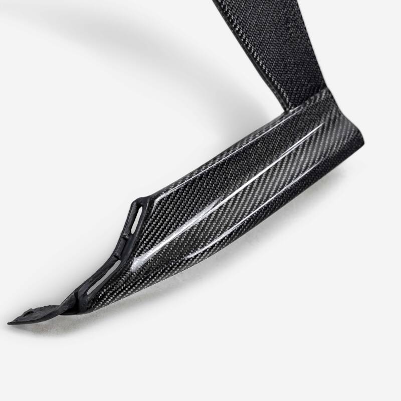 Seibon Carbon Fiber Front Bumper Arch Trim for 2022 Subaru WRX - view 4