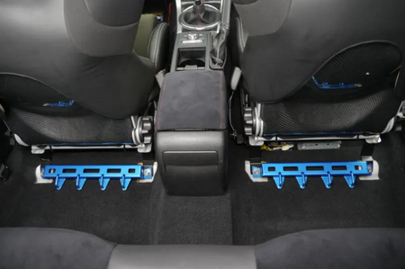 Cusco Power Brace Seat Rail Plus Set 15-21Subaru for Subaru WRX/STI