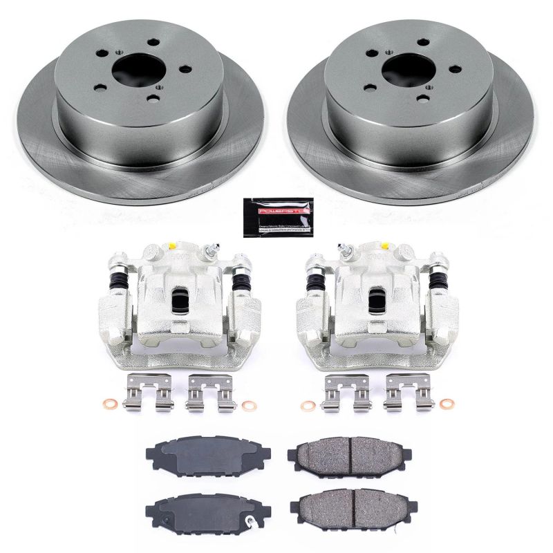 PowerStop Power Stop Rear Autospecialty Brake Kit with Calipers