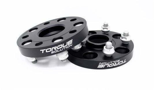Torque Solution Forged Aluminum Wheel Spacer Subaru 56mm Hub 5x100 - 25mm