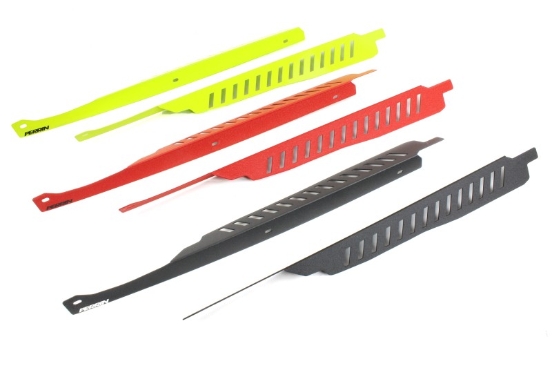 Perrin Performance PERRIN Fender Shroud Set - Red for 08-14 Subaru WRX/STI/Impreza - view 4