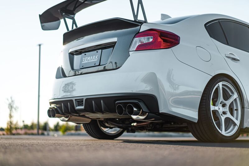 Remark VA Axle Back Exhaust with Stainless Steel Dual Wall Tip for 15-21 Subaru WRX/STI - view 3
