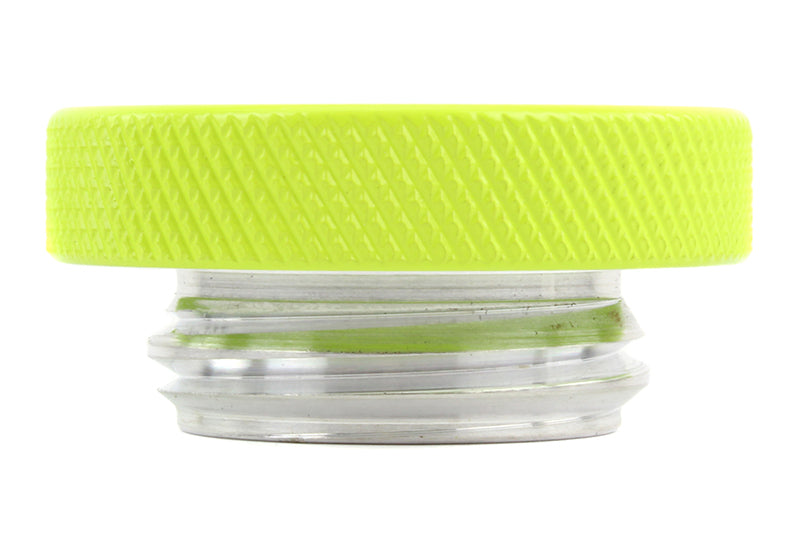 Perrin Performance PERRIN Crosstrek BRZ FR-S GR86 GR86 Oil Fill Cap - Neon Yellow for 02-26 Subaru WRX/STI/Impreza - view 4