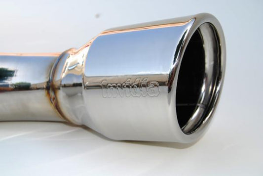 Invidia 08+ WRX Hatch Q300 Single Rolled SS Cat-back Exhaust