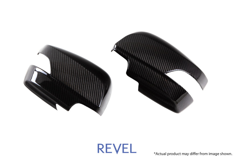 Revel GT Dry Carbon Mirror Covers - 2 Pieces for 15-18 Subaru WRX/STI