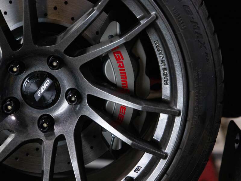 GrimmSpeed 4-Piston Brake Caliper Kit - Red for 02-21 Subaru WRX/STI - view 7