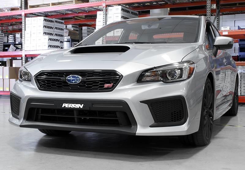 Perrin Performance PERRIN License Plate Delete - Black for 18-21 Subaru WRX/STI - view 10