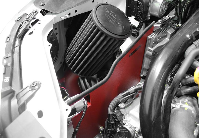 Perrin Performance PERRIN Cold-Air Intake with Heatshield - Black for 15-21 Subaru WRX - view 10