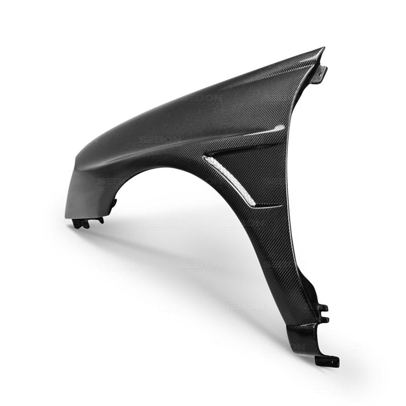 Seibon 10mm Wider Carbon Fiber Fenders for 04-05 Subaru WRX/STI - view 10