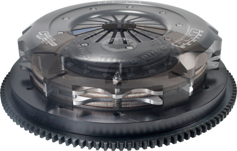 Clutch Masters 6 spd T FX850 Twin Disc Street Clutch Kit with Steel FW Pull-Type for 04-11 Subaru WRX/STI - view 5