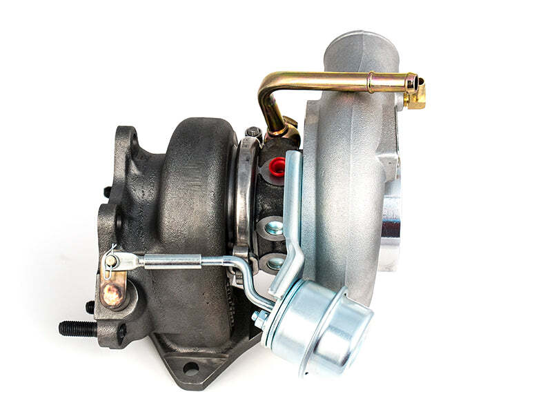 Forced Performance Red Turbo 84mm Black Housing 18PSI TiAL MVI WG with Oil Line for Subaru STI - view 2