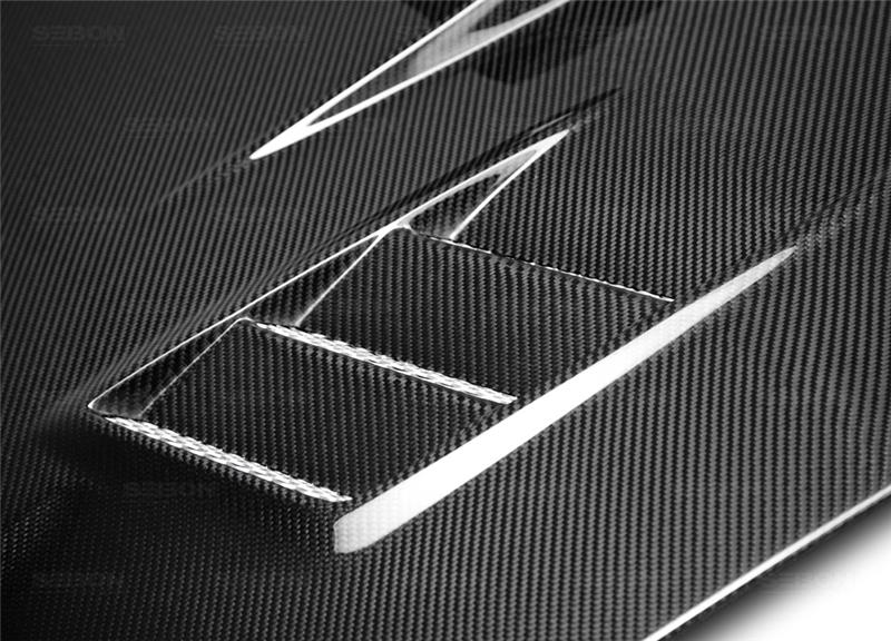 Seibon CWII Carbon Fiber Hood for 04-05 Subaru WRX/STI - view 10