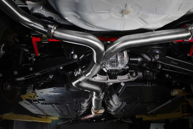 Perrin Performance PERRIN Stainless Steel Midpipe with Resonator 3in. for 22-26 Subaru WRX - view 10