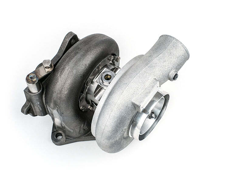 Forced Performance XR Blk 82HTZ Turbo 84mm Black Housing Ext WG with Oil Line for Subaru STI - view 2