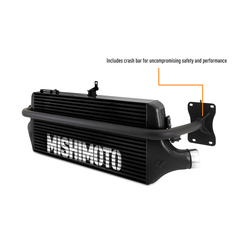 Mishimoto + Front Mount Intercooler Kit BK Core MWBK Pipes for 2022 Subaru WRX - view 2