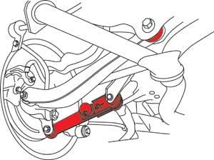 SPC Performance Baja Outback Rear Camber Kit - view 3