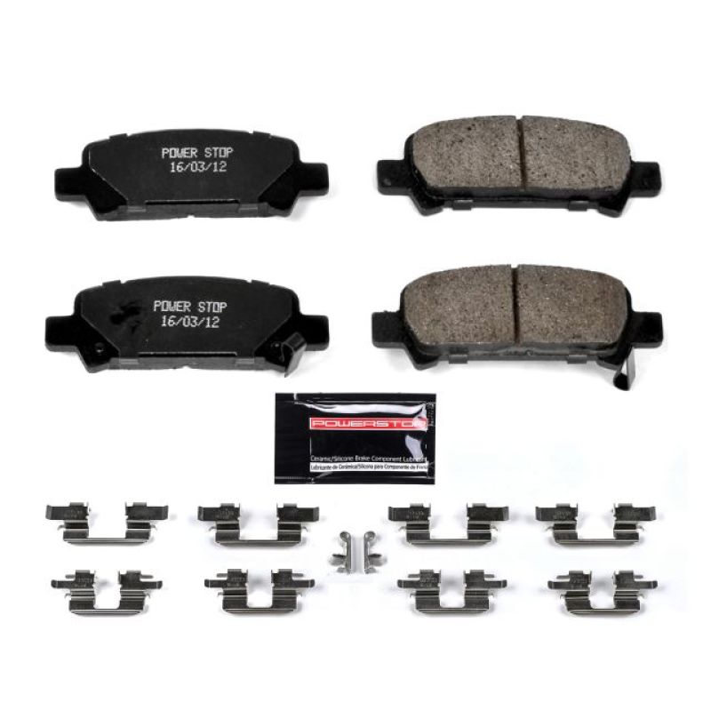 PowerStop Power Stop Baja Rear Z23 Evolution Sport Brake Pads with Hardware