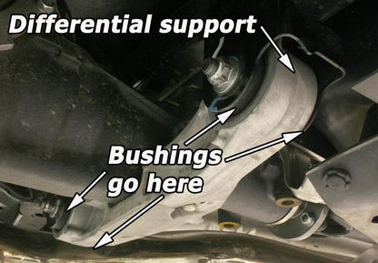 Perrin 08-10 STi/WRX / 08-09 Impreza 2.5 Rear Differential Lockdown System