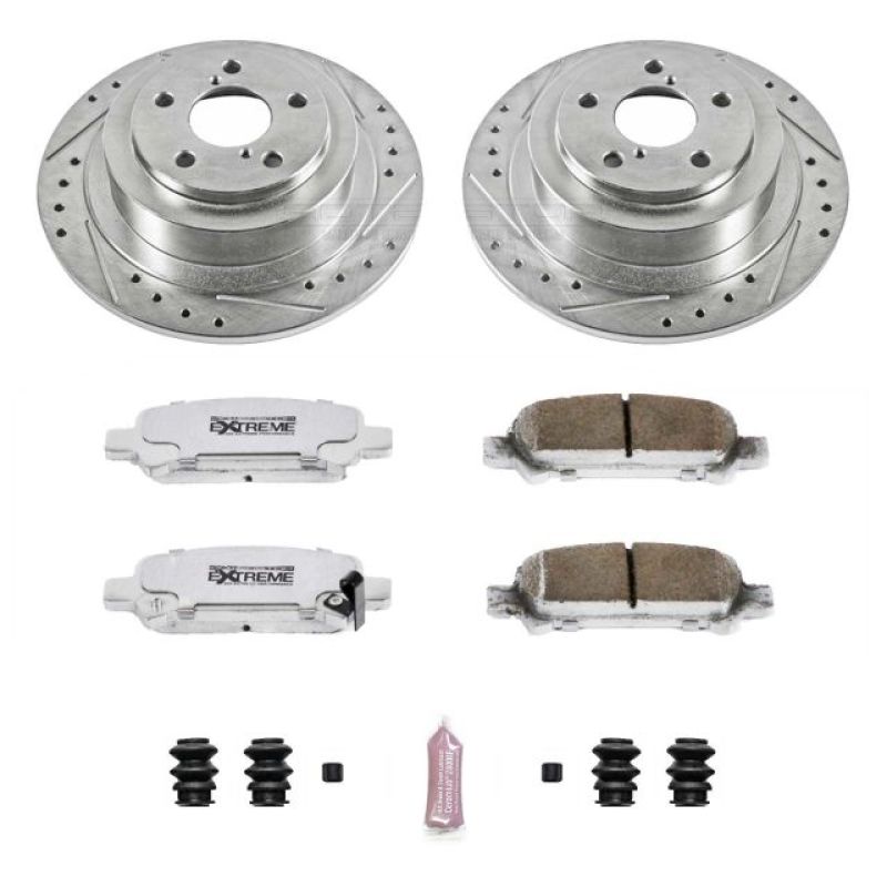 PowerStop Power Stop Baja Rear Z26 Street Warrior Brake Kit