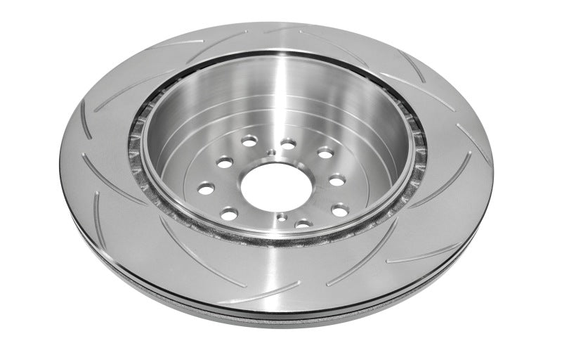DBA 10 Stud Hole Rear Slotted Street Series Rotor for 02-09 Subaru WRX/STI - view 3