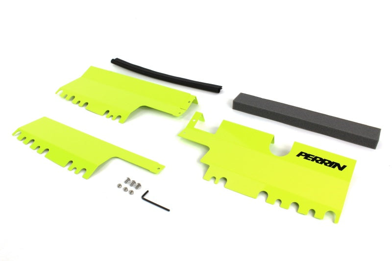 Perrin Performance PERRIN Radiator Shroud - Red for 15-21 Subaru WRX/STI - view 8