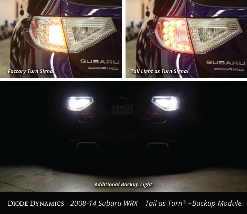 Diode Dynamics Hatchback Tail as Turn +Backup Module Stage 2 for 08-14 Subaru WRX/STI - view 6