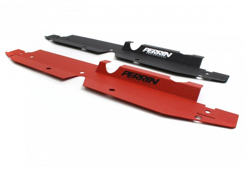 Perrin Performance PERRIN Radiator Shroud - Red for 15-21 Subaru WRX/STI - view 7