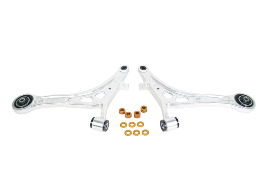 Whiteline Front Lower Control Arms with Caster Correction for 15-21 Subaru WRX/STI