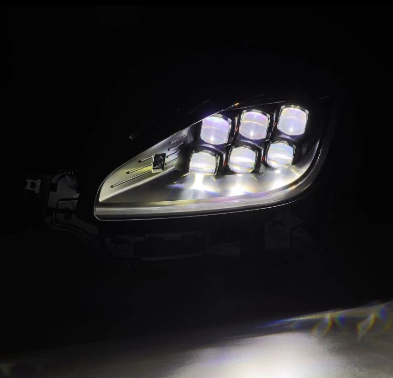 AlphaRex Toyota GR86 BRZ NOVA Series LED Projector Headlights - Black - view 3