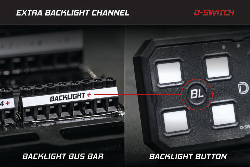 Diode Dynamics Crosstrek D-Switch Hub Mounting Kit - view 5