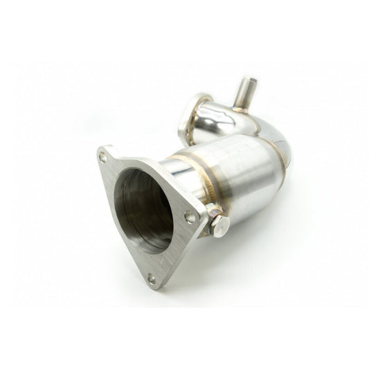 Turbo XS 304SS Front Pipe with High Flow Catalytic Converter for 22-24 Subaru WRX