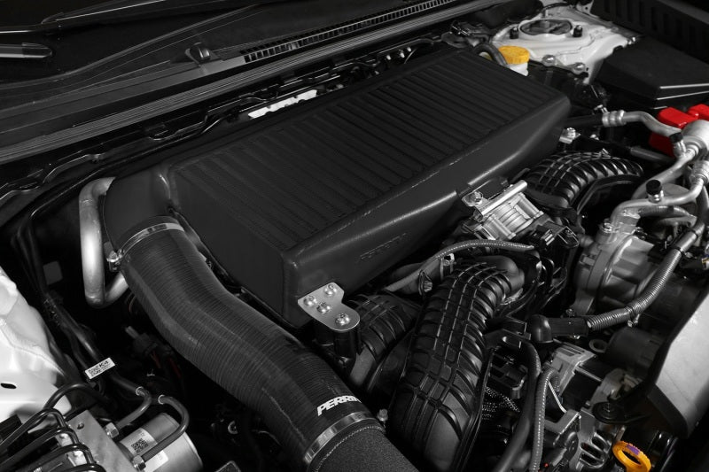 Perrin Performance PERRIN Ascent Outback Turbo Top Mount Intercooler - Black for 22-26 Subaru WRX - view 10