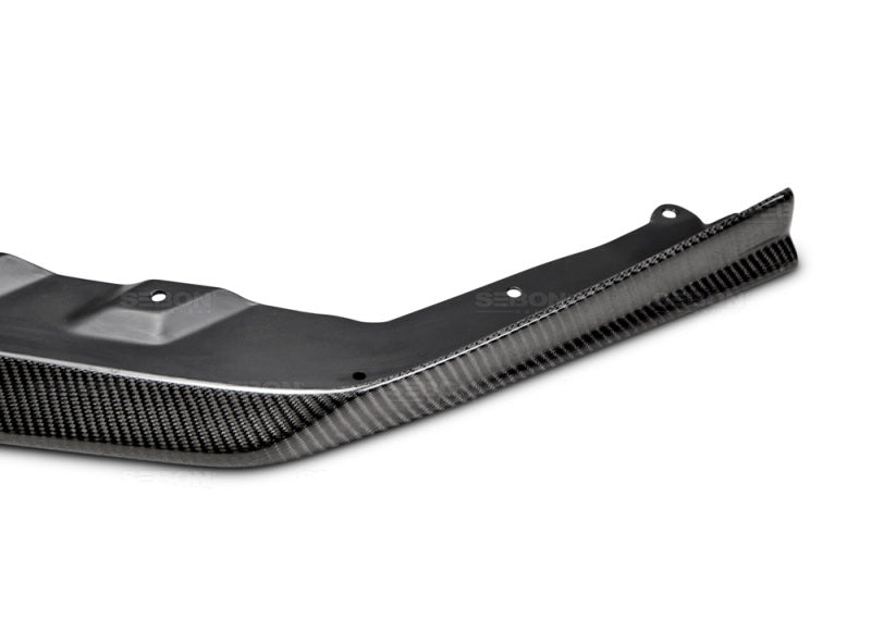 Seibon + MB1-Style Carbon Fiber Front Lip for 2015 Subaru WRX/STI - view 4