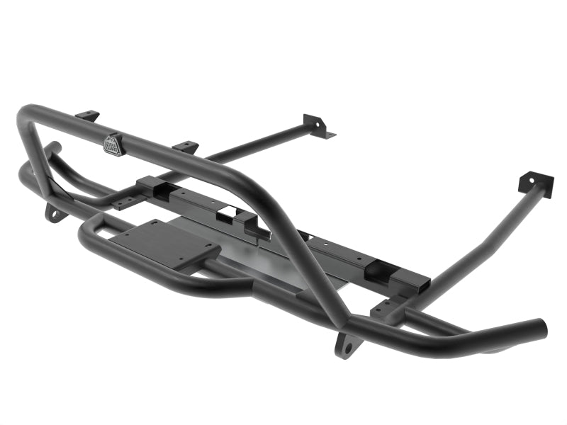 aFe POWER Outback Terra Guard Front Bumper with Winch Mount - Black