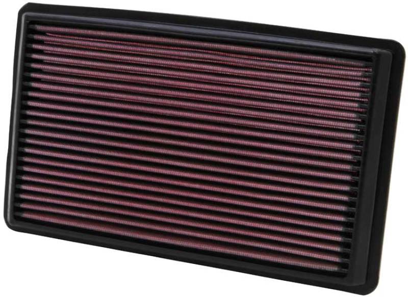 K&N Engineering K N Drop In Air Filter 11in O S Length 6.563in O S Width 1.063in Height for 02-07 Subaru WRX/STI