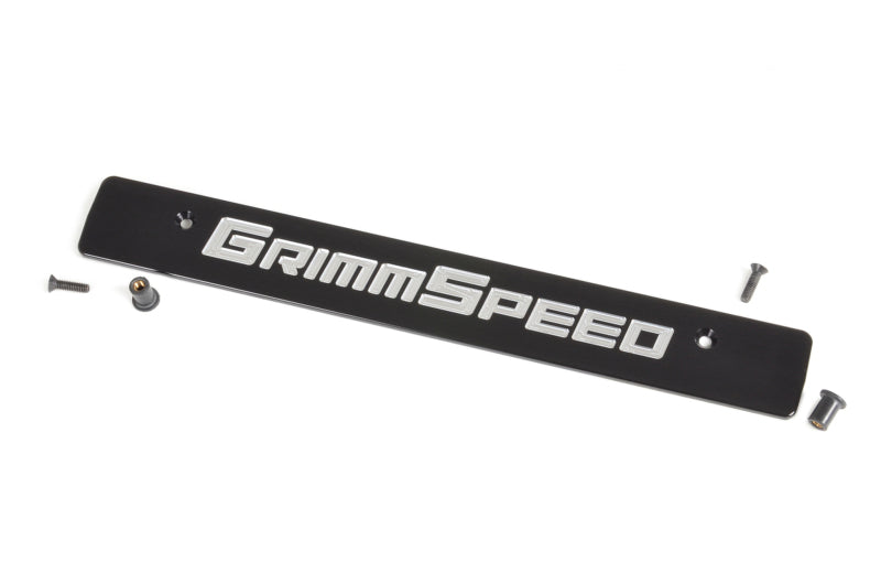GrimmSpeed + License Plate Delete Plate for 2015 Subaru WRX/STI/Impreza