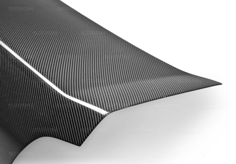Seibon OEM Carbon Fiber Trunk Lid **does not fit models for 06-07 Subaru WRX/STI - view 4