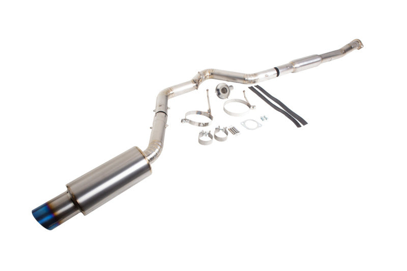 Revel Ultra Ti Titanium Single Exit Catback Exhaust for 15-21 Subaru WRX/STI - view 6