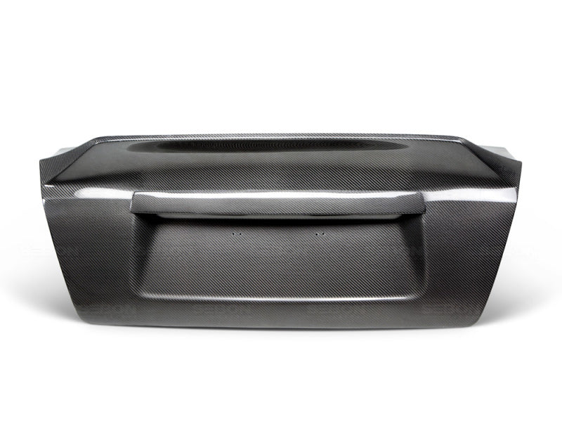Seibon 4dr C-style Carbon Fiber Trunk Lid for 08-14 Subaru WRX/STI/Impreza - view 2