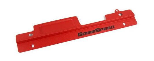 GrimmSpeed Radiator Shroud with Tool Tray - Red for 02-07 Subaru WRX/STI/Impreza